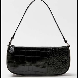 Urban Outfitters Faux Croc Baguette Bag